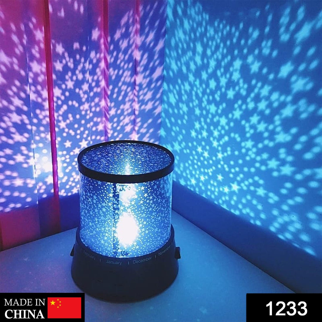Star Night Light Projector Lighting USB Lamp Led Projection LED Night (Battery & Cable Not Included) - Shopmania Wholesale