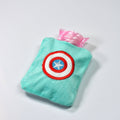 Captain America Print Small Hot Water Bag with Cover for Pain Relief your brand