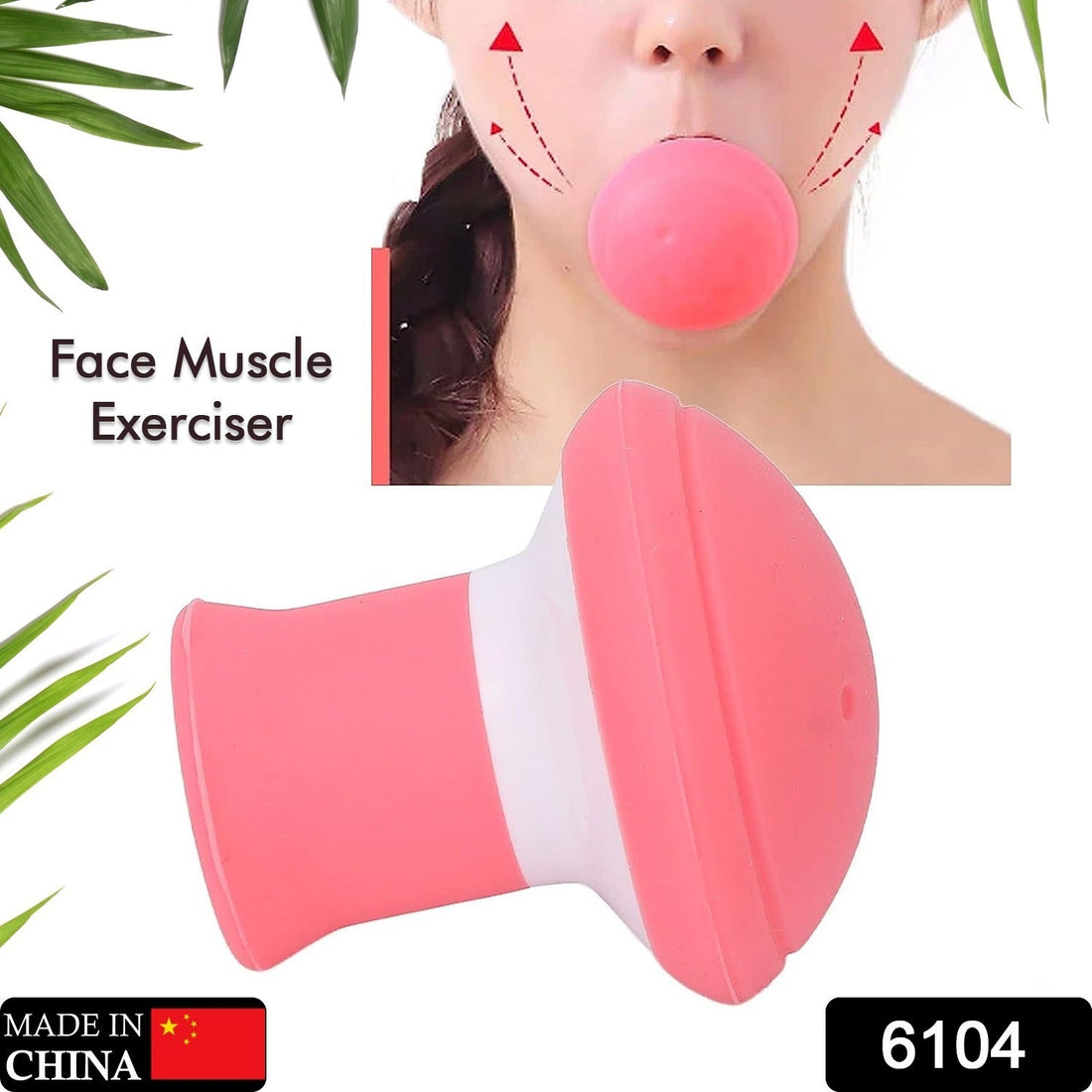 Facial jaw exerciser for a slimmer face