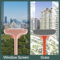 Brush 2 in 1 Mesh Cleaning Brush & Wiper with Extended Handle Window Cleaning Brush Net Cleaner,Magic Window Cleaner Brush, Window Mesh Cleaner (1 Pc) your brand