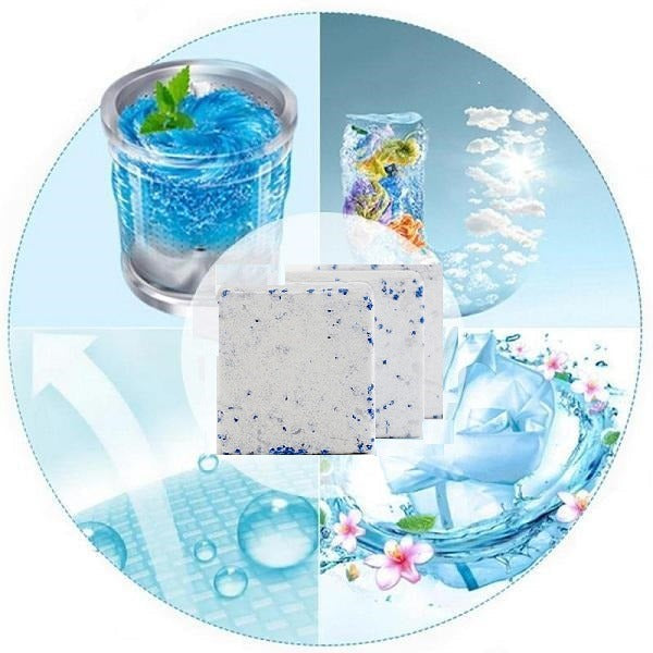 lavender-scented washing machine cleaning tablet