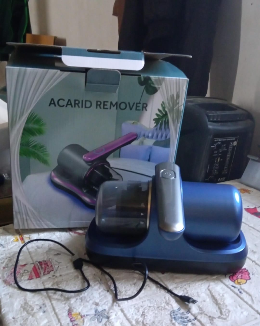 Powerful Suction Portable Handheld Vacuum Cleaner - Low Noise Vacuum Cleaner for Bed - Cordless Vacuum Cleaner for Car Seat Crevices Pillows, Mattresses, Sofas Wireless Anti Dust and Mite Cleaner - Shopmania Wholesale