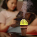 Ice Cream Design LED Humidifier for Freshening Air & Fragrance (Multicoloured) your brand