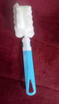 Sponge Cleaning Brush Kitchen Tool Bottle Soft Brush for Dishes| Cleaning Brush Cleaner with Plastic Long Handle, Soft Dish Washing Foam Cleaning Brushes For Cups Mugs Kettles Wine Glasses and Baby Bottles (1 Pc) - Shopmania Wholesale