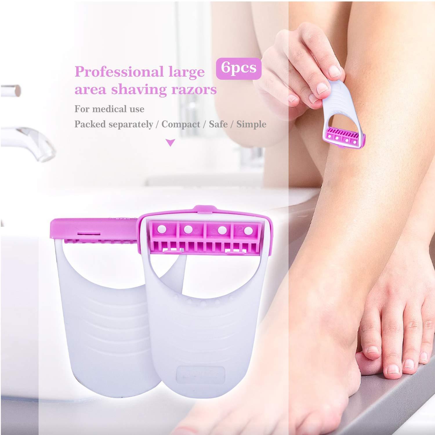 Disposable Body Skin Hair Removal Razor for Women  Pack of 6 - Shopmania Wholesale