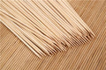 Long bamboo skewers for shish kebabs and grilling