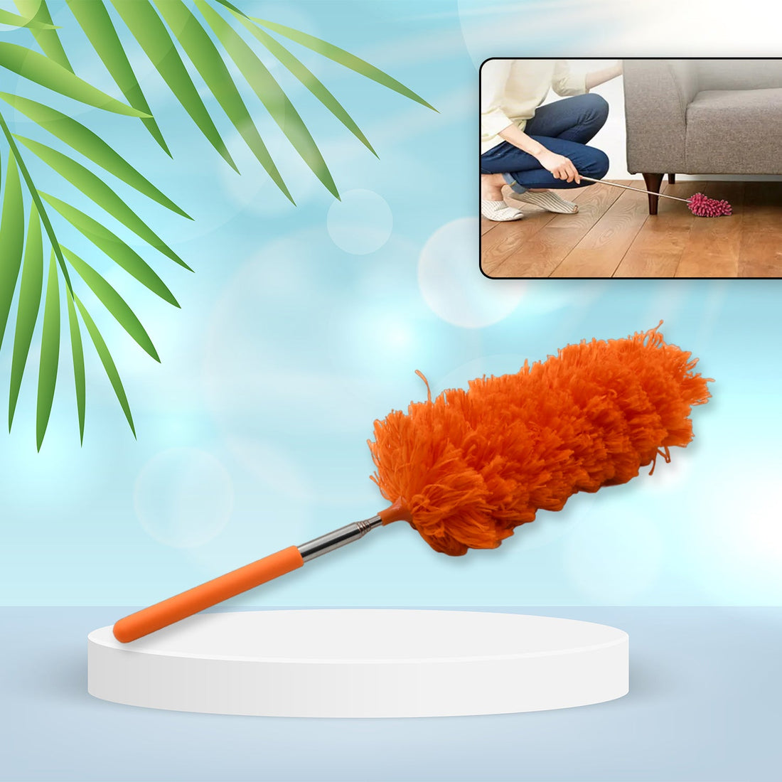 Adjustable Long Handle, Microfiber Duster for Cleaning, Microfiber Hand Duster Washable Microfiber Cleaning Tool Extendable Dusters for Cleaning Office, Car, Computer, Air Condition, Washable Duster - Shopmania Wholesale