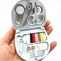 Mini Travel Sewing Kit DIY Sewing Portable Sewing Tool Kits Plastic Sewing Kit Box Beginner Friendly Emergency Sewing Repair Kit with Threads Scissors Hand Sewing Needles your brand