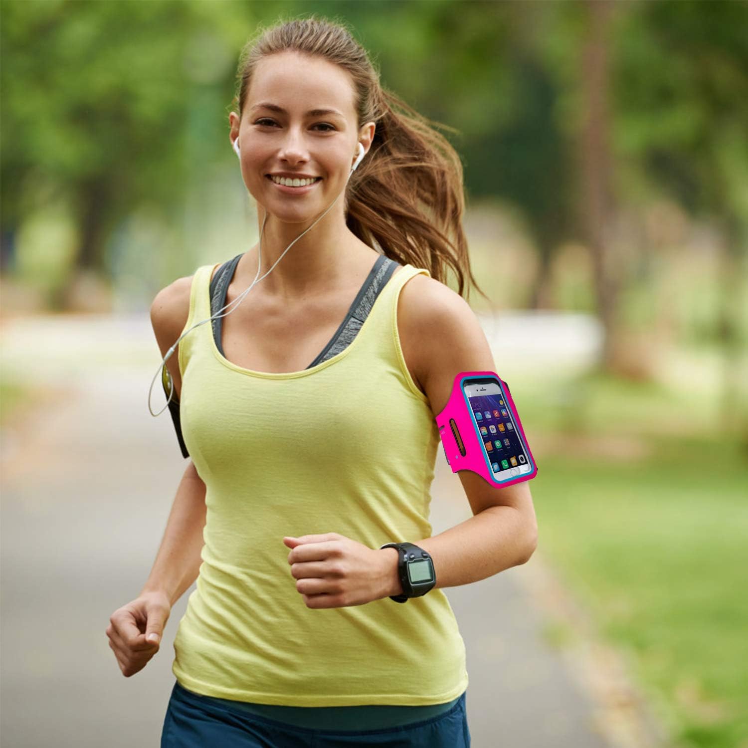 Sports Wrist Bag Running Arm Band Running Armband Phone Arm Pouch Case Cellphone Arm Band Phone Arm Case Holder Sports Phone Armbands Running Phone Holder (1 Pc) - Shopmania Wholesale