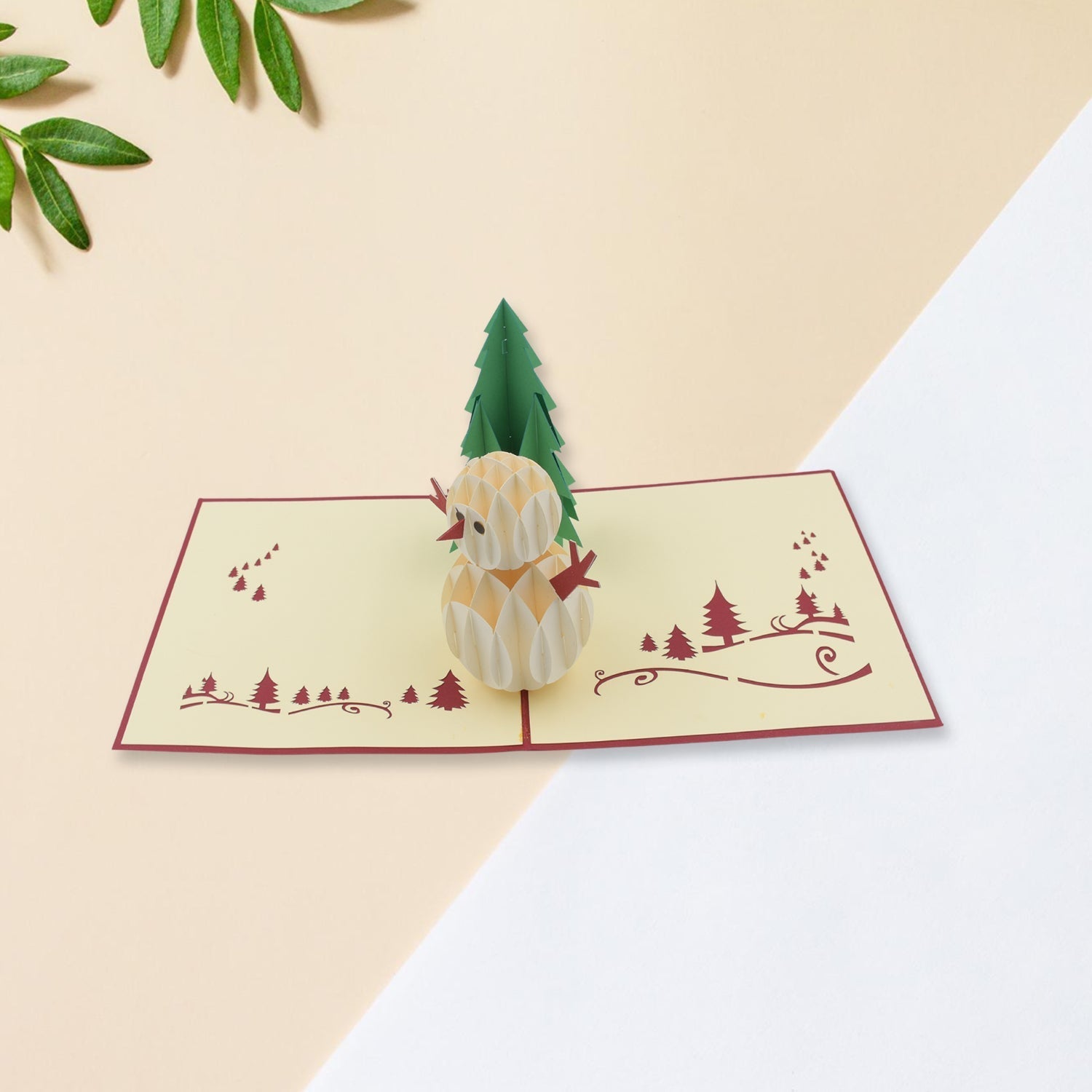 3D Pop-Up Greeting Card (1 Pc): Birthday, Love, Christmas your brand