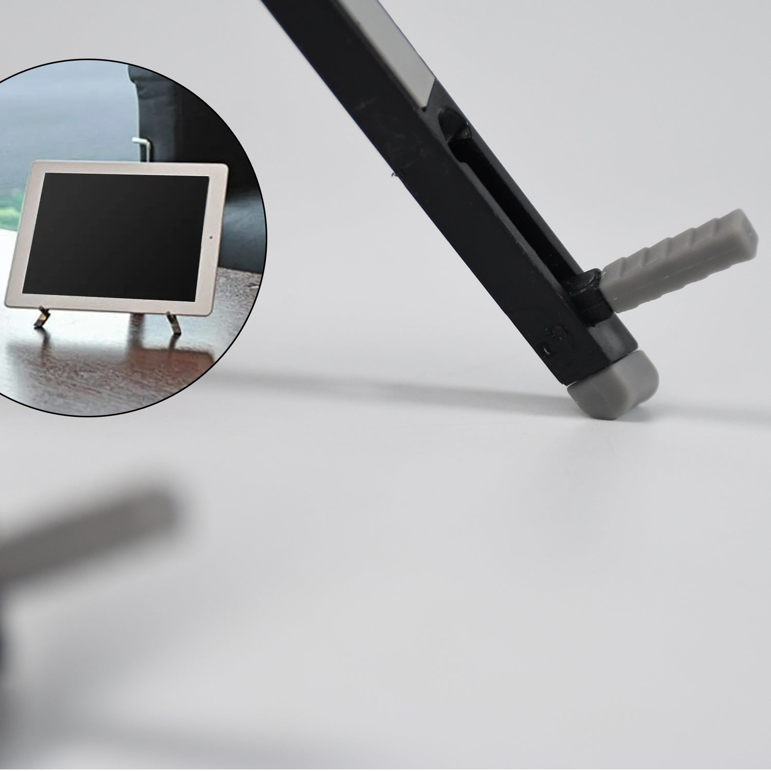 Slim Tablet Mobile Stand Adjustable Foldable Tablet Stand Scaffold (1 Pc) - Shopmania Wholesale