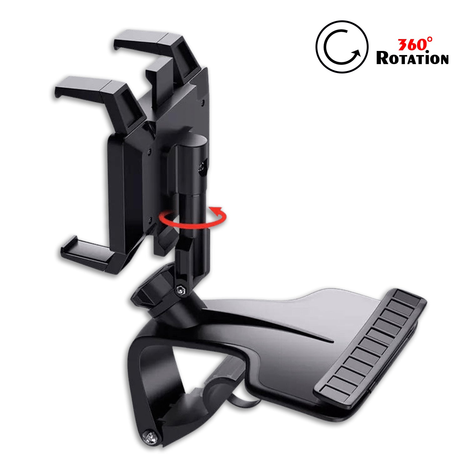 Car Mobile Phone Holder Mount Stand with 360 Degree. Stable One Hand Operational Compatible with Car Dashboard. - Shopmania Wholesale
