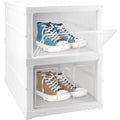 Stackable Multifunctional Storage, for Clothes Foldable Drawer Shelf Basket Utility Cart Rack Storage Organizer Cart for Kitchen, Pantry Closet, Bedroom, Bathroom, Laundry (2 / Layer 1 Pc) - Shopmania Wholesale