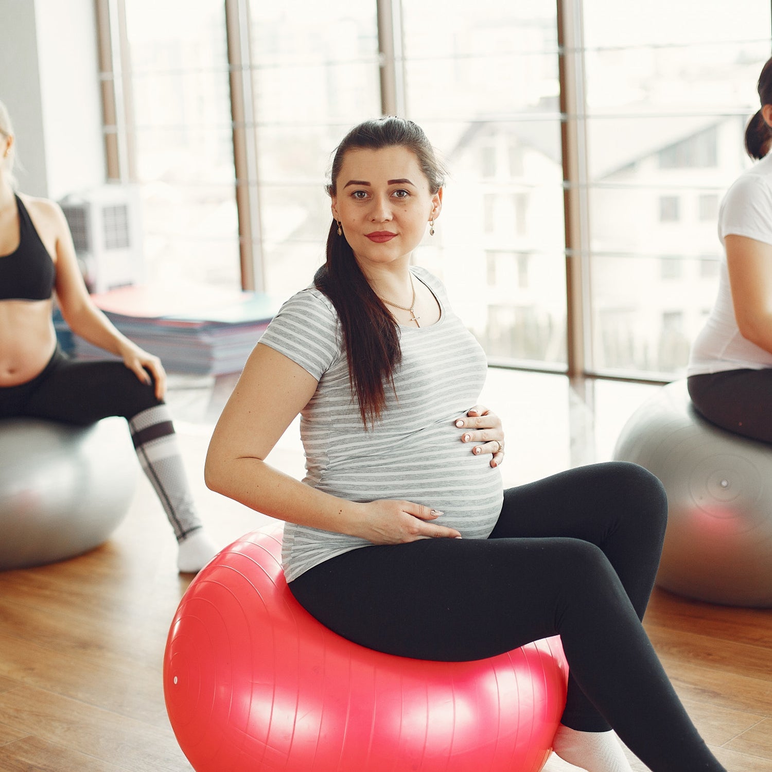 Anti Burst 65 cm Exercise Ball with Inflation Pump, Non-Slip Gym Ball, for Yoga, Pilates, Core Training Exercises at Home and Gym- Suitable for Men and Women your brand