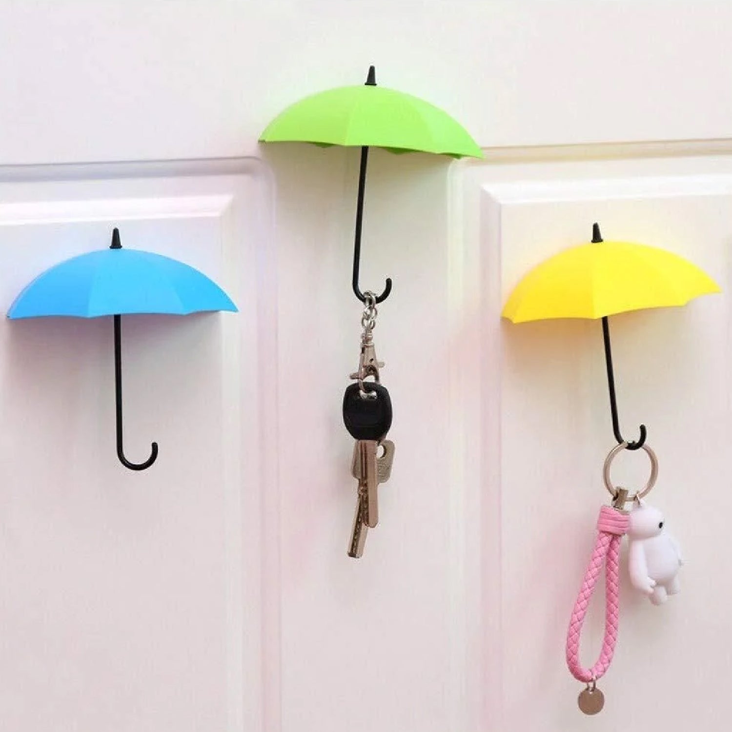 Multipurpose Umbrella Key Hat Holder Wall Hanging Hook Multicolor your brand