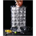 Disposable Ice Cube Bags, Stackable Easy Release Ice Cube Mold Trays Self-Seal Freezing Maker,Cold Ice Pack Cooler Bag for Cocktail Food Wine your brand
