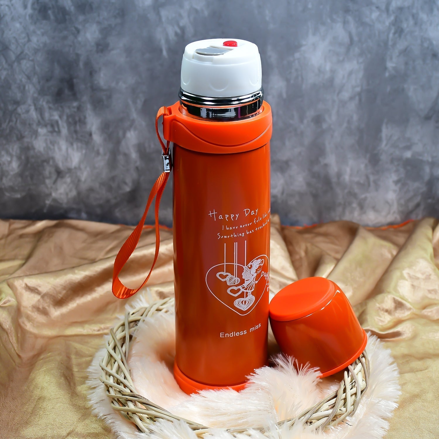 1PC STAINLESS STEEL MIX BOTTLES FOR STORING WATER AND SOME OTHER TYPES OF BEVERAGES ETC. your brand