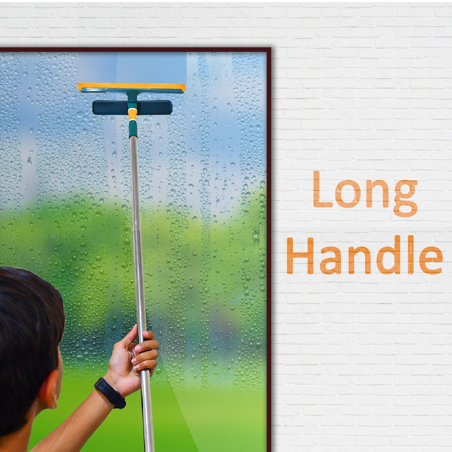 3 IN 1 GLASS WIPER USED IN ALL KINDS OF HOUSEHOLD AND OFFICIAL PLACES FOR CLEANING AND WIPING OF FLOORS, GLASSES AND DUST ETC. - Shopmania Wholesale