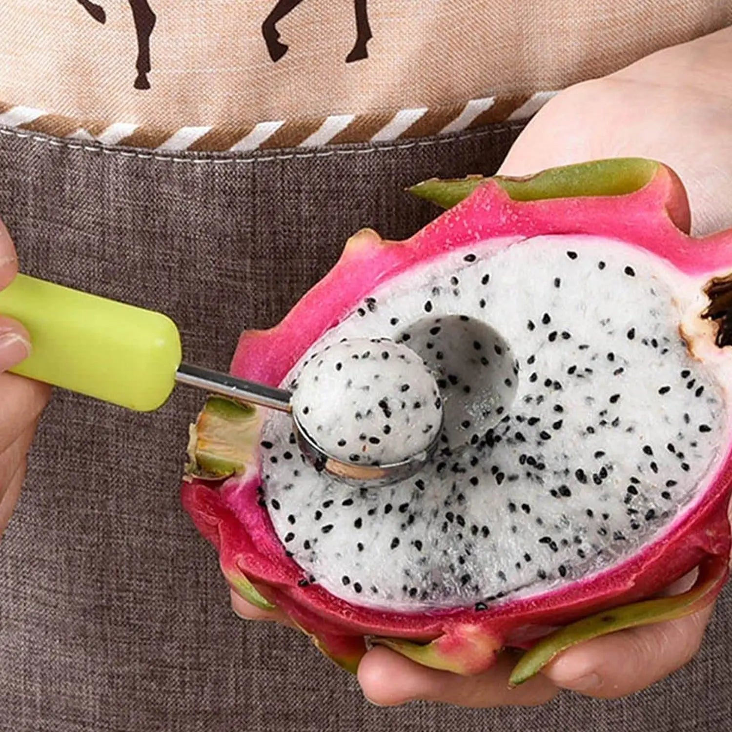 4-in-1 Stainless Steel Fruit Baller & Scooper your brand