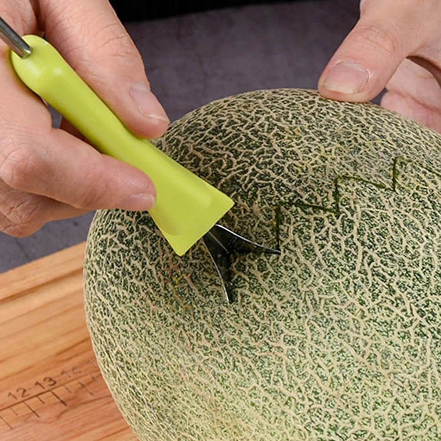 4-in-1 Stainless Steel Fruit Baller & Scooper your brand