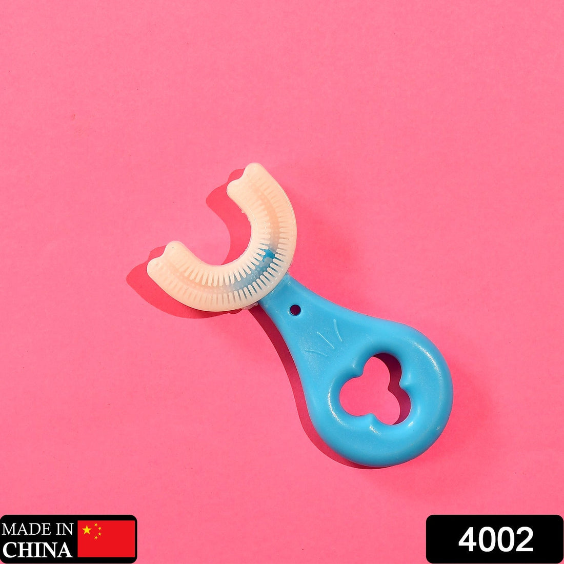 U-shaped toothbrush for kids
