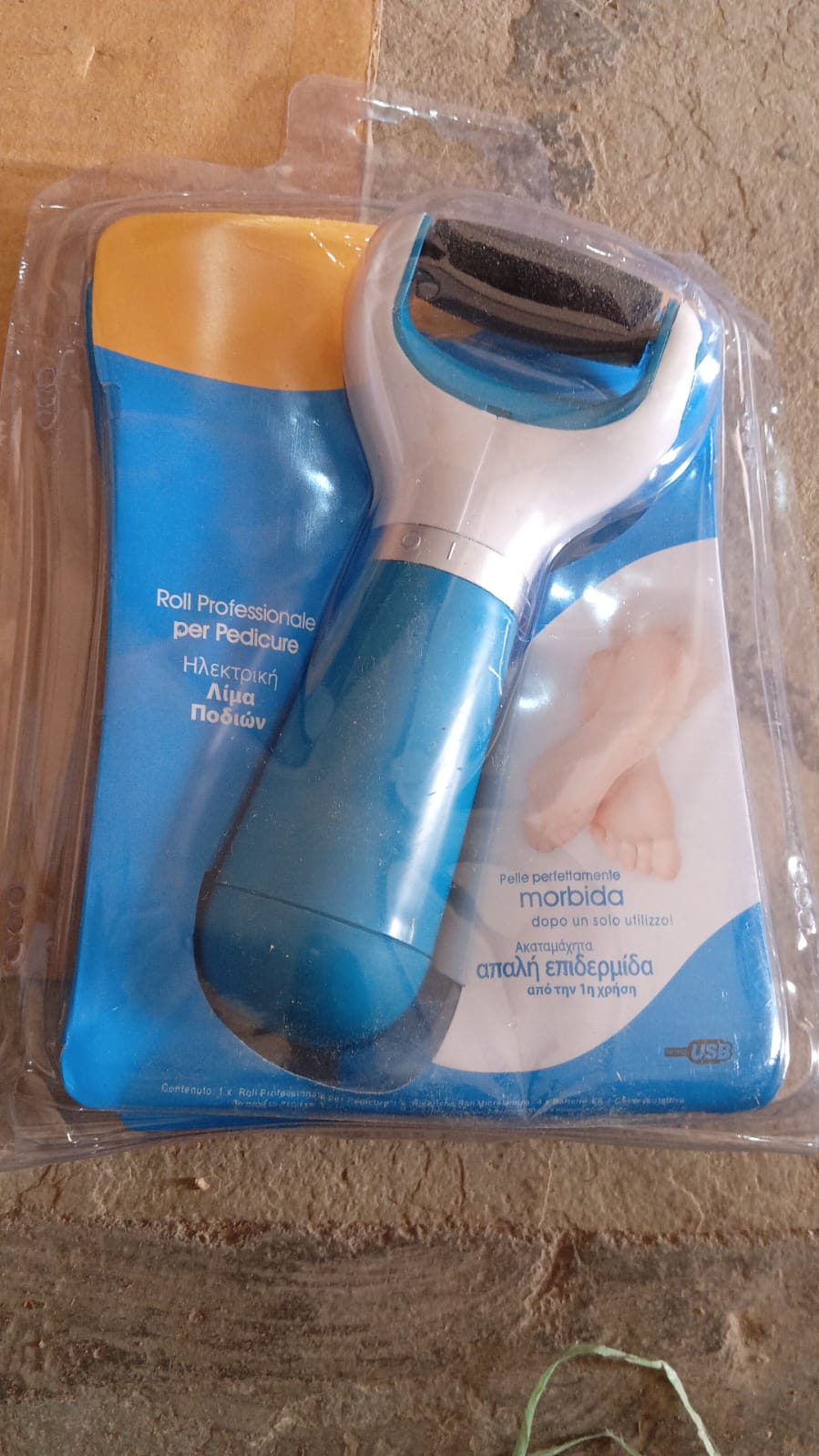 Electronic Dry Foot File, Callous Remover for Feet, Electric Foot with Roller Hard and Dead Skin- Regular Coarse, Baby smooth feet in minutes. For in home padicure foot care, Battery Powered & USB (Battery not included) - Shopmania Wholesale