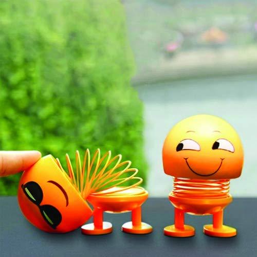 Smiling face spring doll emoticon