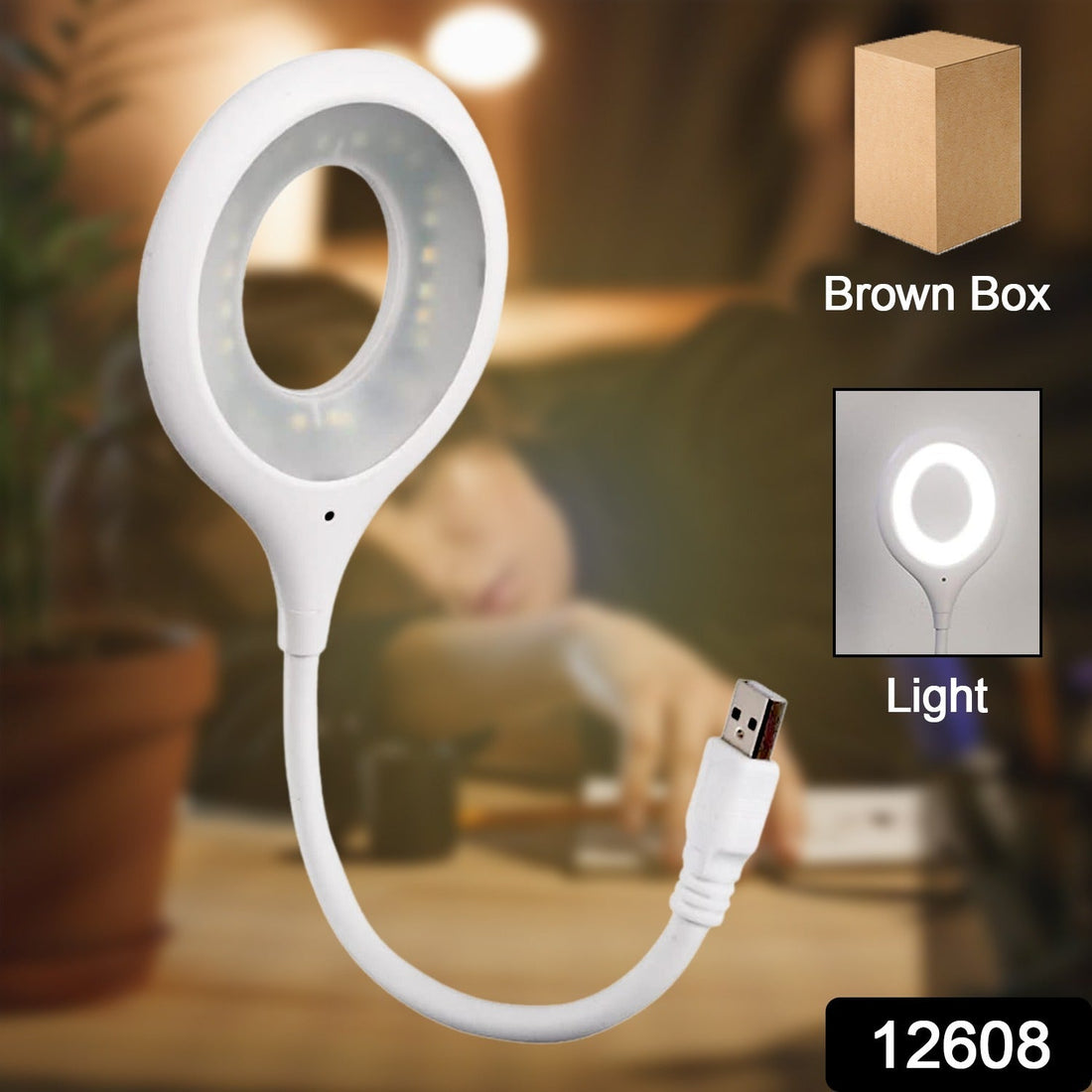 LED USB Light for Laptop, 16 LED Night Lights for Bedroom, Lightweight Small LED Reading Light Lamp with Flexible Neck, Desk Light for Home, Travel, Study, Office (1 Pc) - Shopmania Wholesale