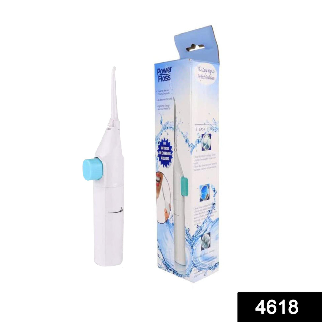Water flosser for effective teeth cleaning
