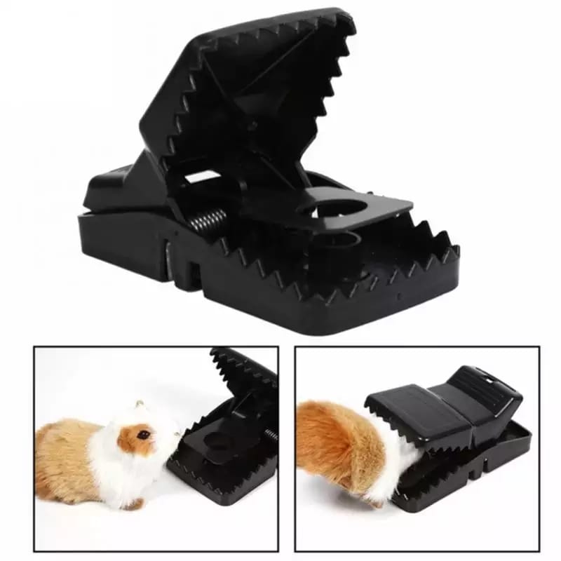 Mouse Catcher Trap Cage with Mouse Figure for Home, Kitchen, Room, Office, Indoor, Outdoor Mice Pest Control Reusable (1 Pc) - Shopmania Wholesale