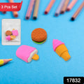 3 Pcs Set Eraser