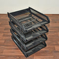 Multifunctional File Rack with Drawers: Desktop Storage for Office Supplies (4 Layers) - Shopmania Wholesale
