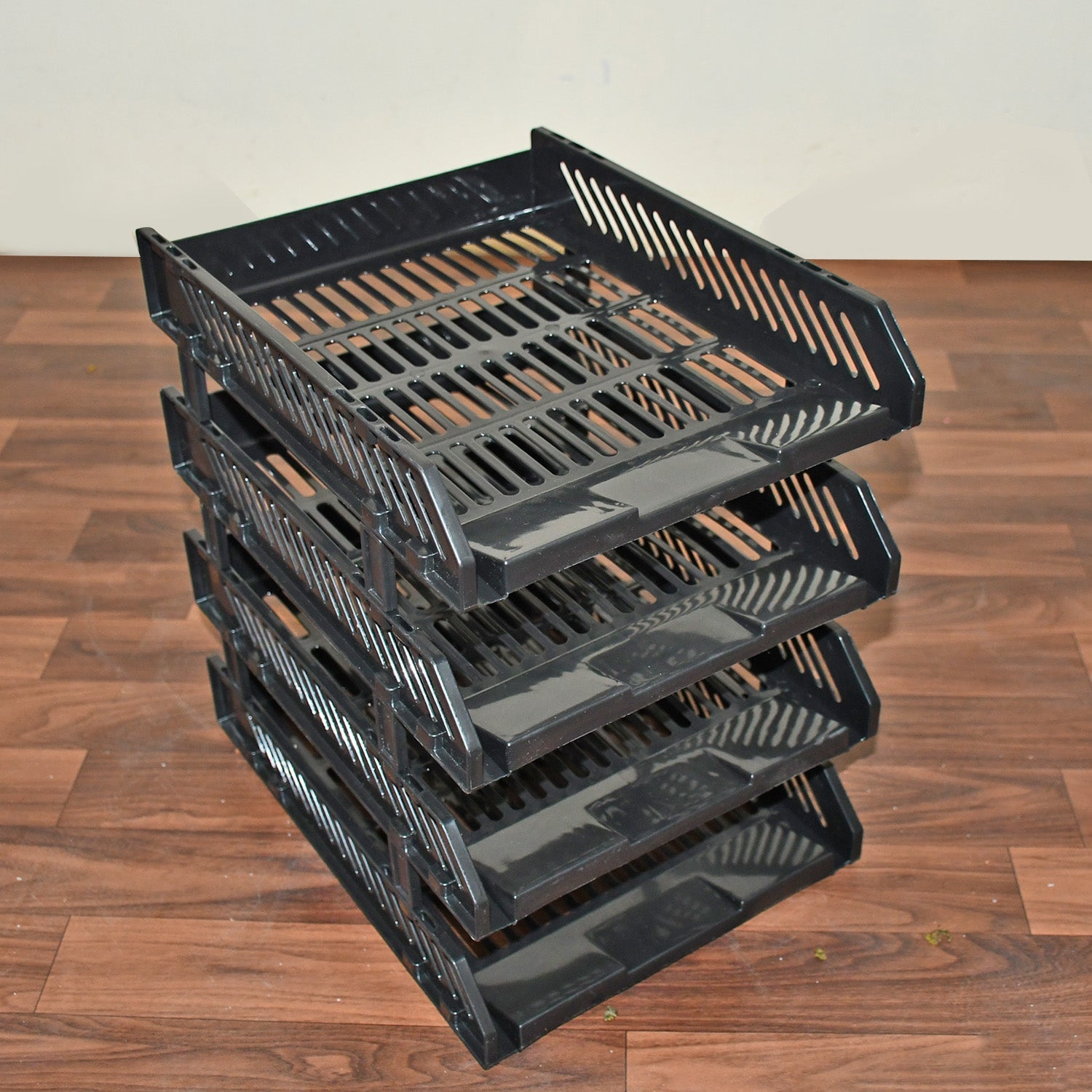 Multifunctional File Rack with Drawers: Desktop Storage for Office Supplies (4 Layers) - Shopmania Wholesale