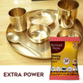 Shining Powder, Cleans and Polishes Copper, Brass, Silver, Aluminum, Iron, and Steel, Removes Tarnish and Oxidation (200 GM) - Shopmania Wholesale