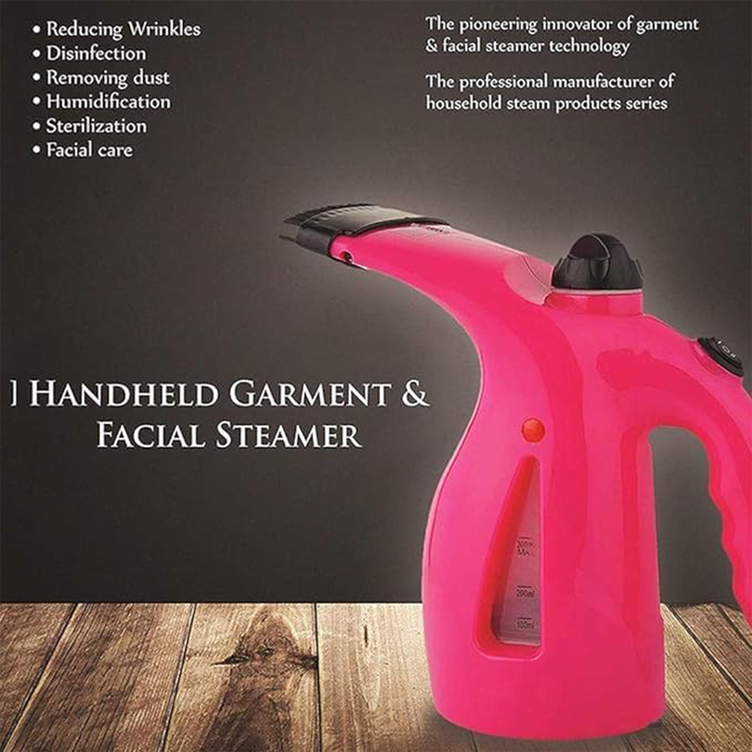 Portable 4 in 1 Handheld Garment Steamer & Facial Steamer Electric Iron Steam Portable Handy Vapor Steamer - Shopmania Wholesale