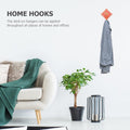Multipurpose Self-Adhesive Hooks (Heavy Duty): Bathroom, Kitchen, Office - Shopmania Wholesale