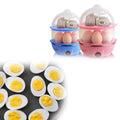 Egg Boiler / Poacher / Cooker / Electric Steamer (2 Layer) - Shopmania Wholesale