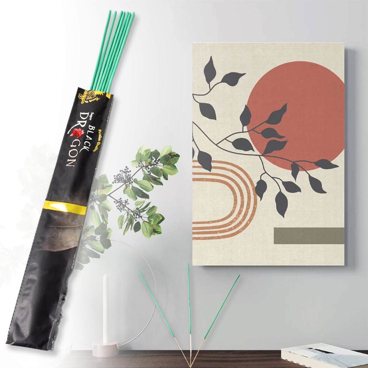 Mosquito Agarbatti Stick Herbal Mosquito Agarbatti  (1 Packet / 10 Sticks) (Incense Stick) - Shopmania Wholesale
