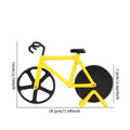 Bicycle Pizza Cutter (1 Pc): Stainless Steel, Unbreakable Handle - Shopmania Wholesale