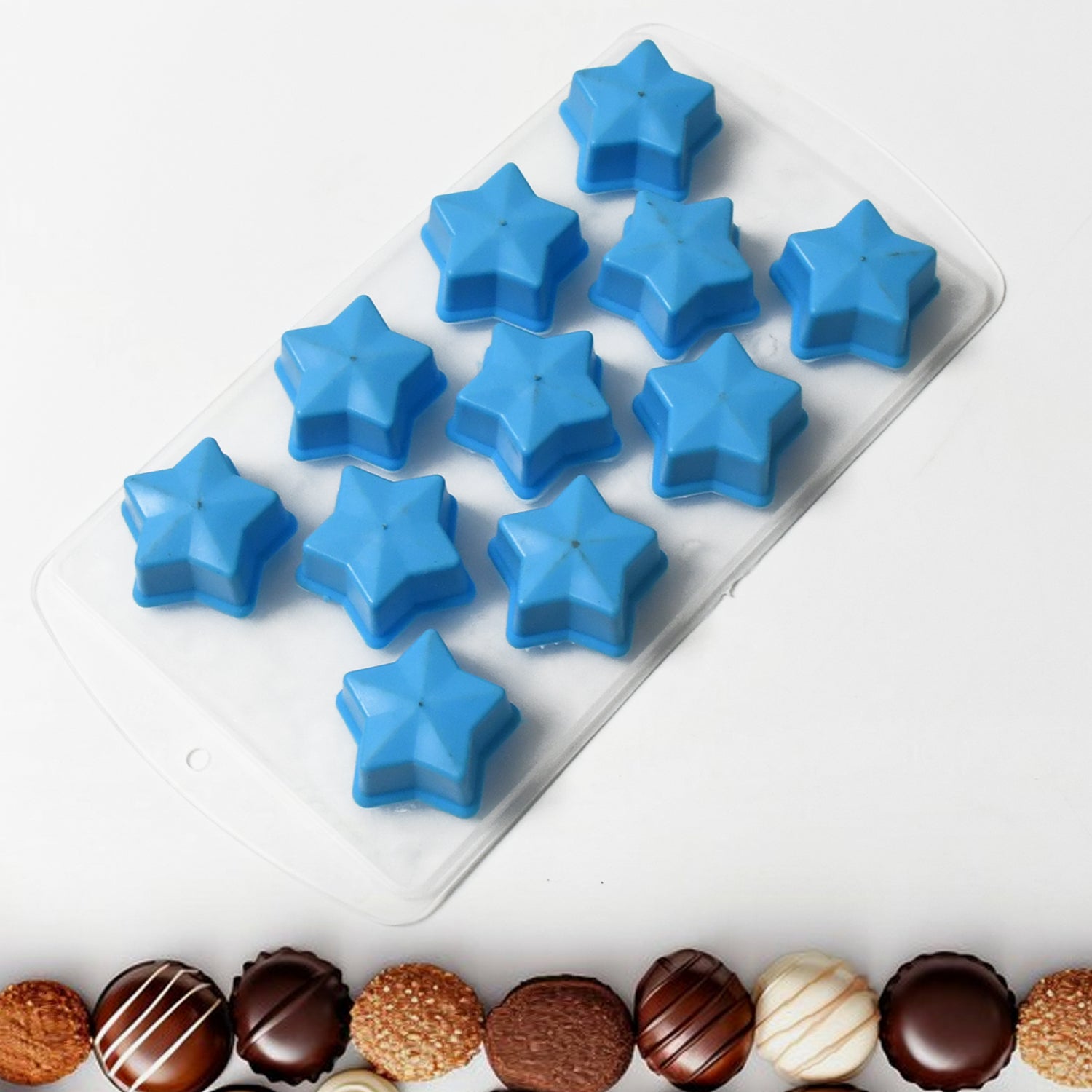 Silicone Mold Ice Cube Tray Creative Sweet Multi Type Ice Tray , Ice Cube Trays Multi Fruit Shape Ice Tray (1 Pc) your brand