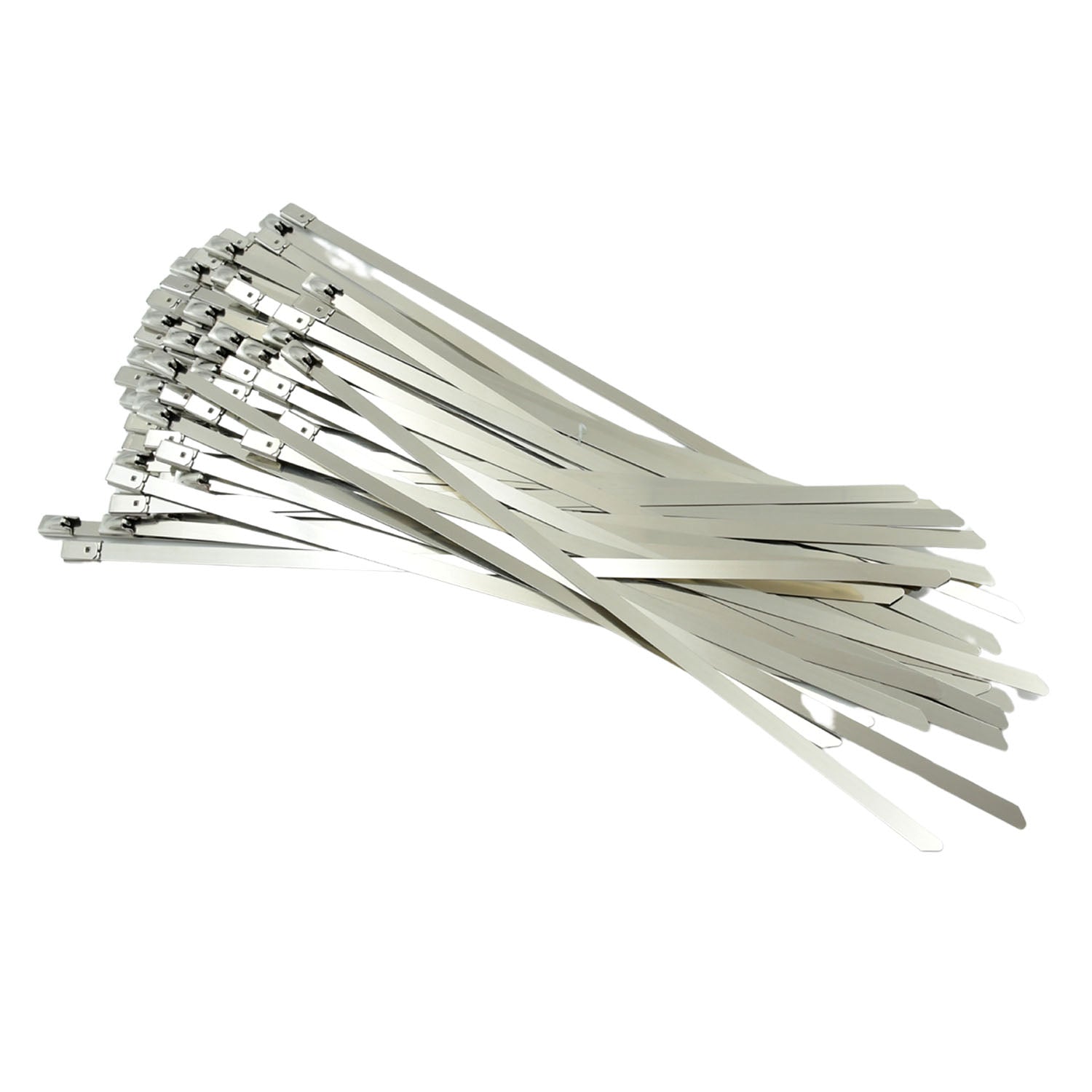 Stainless Steel Cable TIE Used for Solar, Industrial and Home Improvement Multipurpose HIGH Strength, Self-Locking Zip Ties, Multi-purpose Tie, Portable Rustproof 100Pcs Wide Application Zip Tie Set for Building (100 pcs Set / 4.6x200MM) - Shopmania Wholesale
