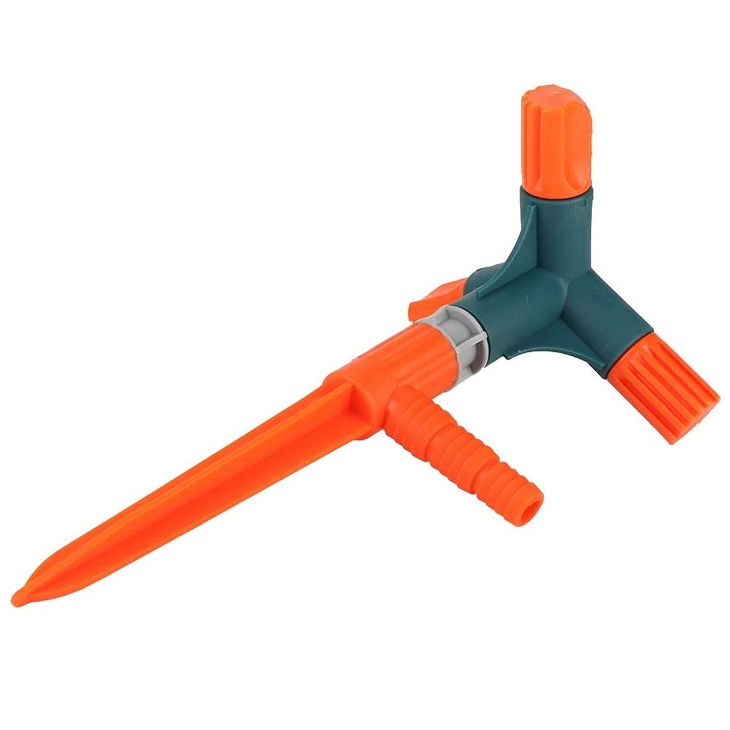 Garden Sprinkler 360° Rotating Adjustable Round 4 Arm Lawn Water Sprinkler for Watering Garden Plants / Pipe Hose Irrigation Yard Water Sprayer - Shopmania Wholesale