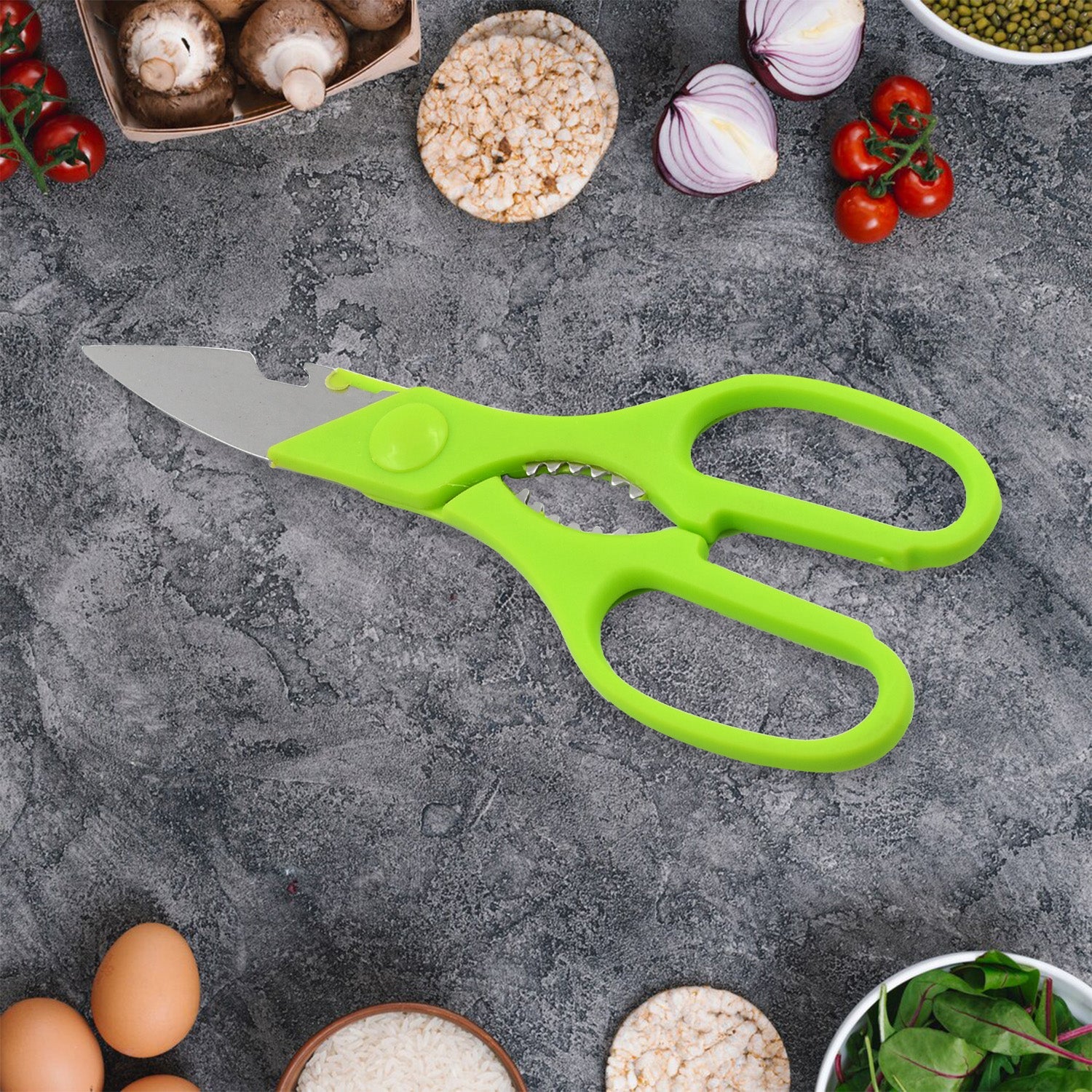 Multifunction Kitchen Tools Stainless Steel and Plastic Kitchen Knife and Scissor Ideal Accessory Set for Kitchen your brand