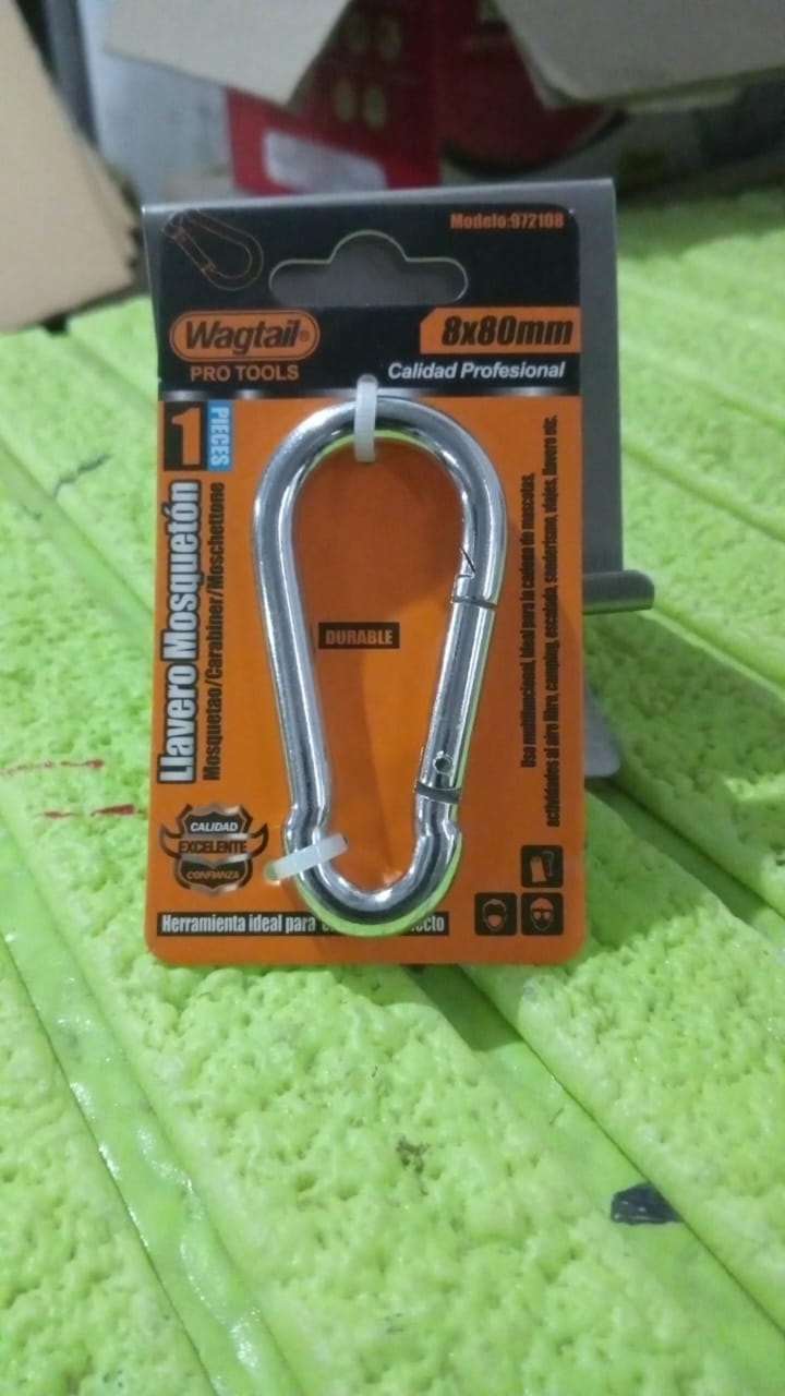 Stainless Steel Snap Hook (8×80 MM / 1 Pc) - Shopmania Wholesale