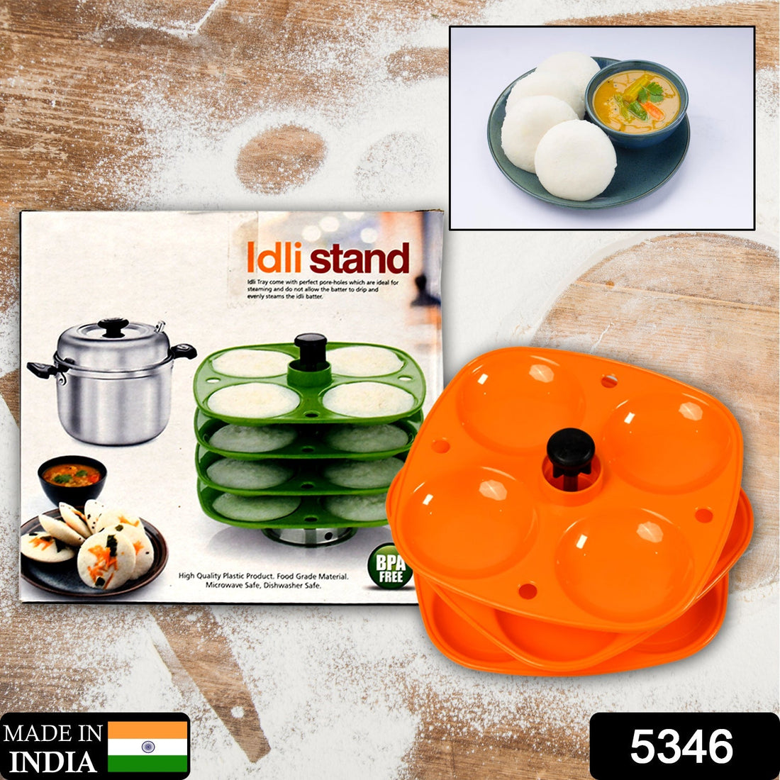 3 layer idli stand for cooking