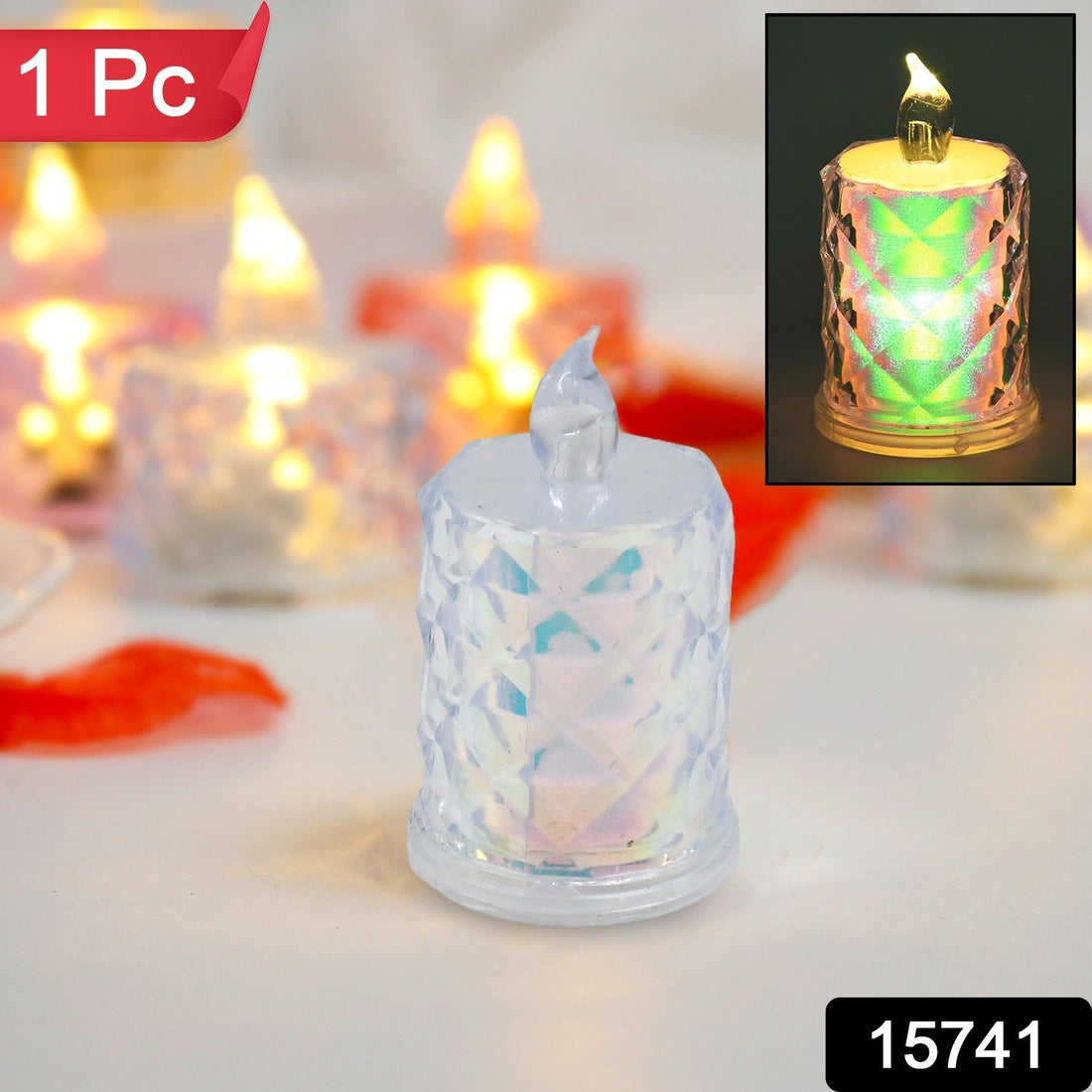 led candle light