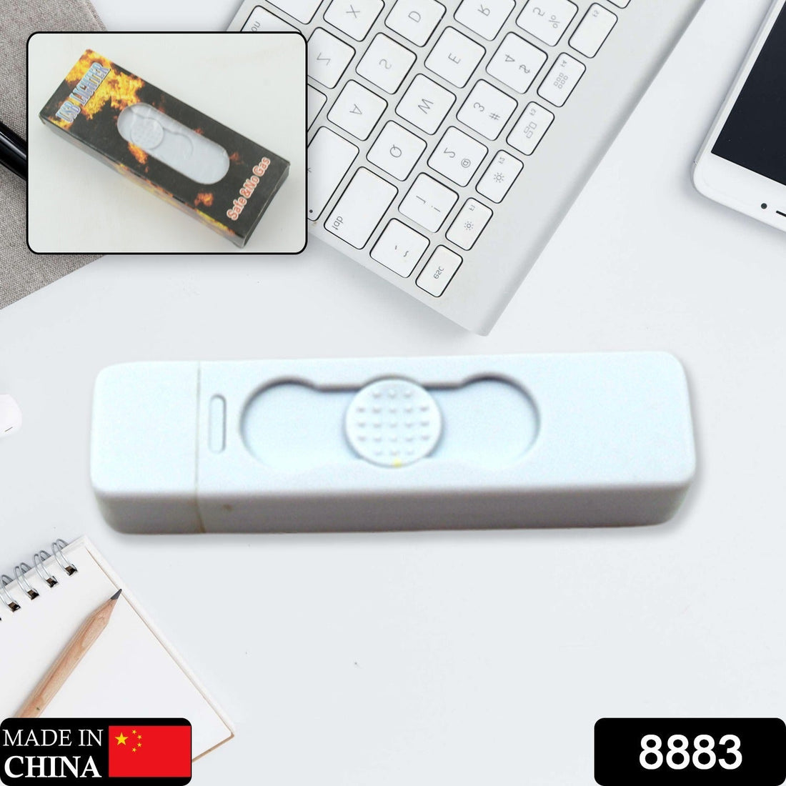Stylish Electric USB Lighter for Men & Women, Regular Cigarettes Portable USB Rechargeable Flameless, Coil Slim Cigarette Lighter with Charging Cable, Windproof E lighter, Lighter for Smoking (1 Pc ) your brand