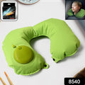 Inflatable & Foldable, Pillow U Shape Air Cushion Travel Pillow, Travel Business Trip Neck Pillow for Long Trips, Ideal for Men & Women Portable, and Perfect for Backpacking, Car Camping, and Even Airplane Travel your brand