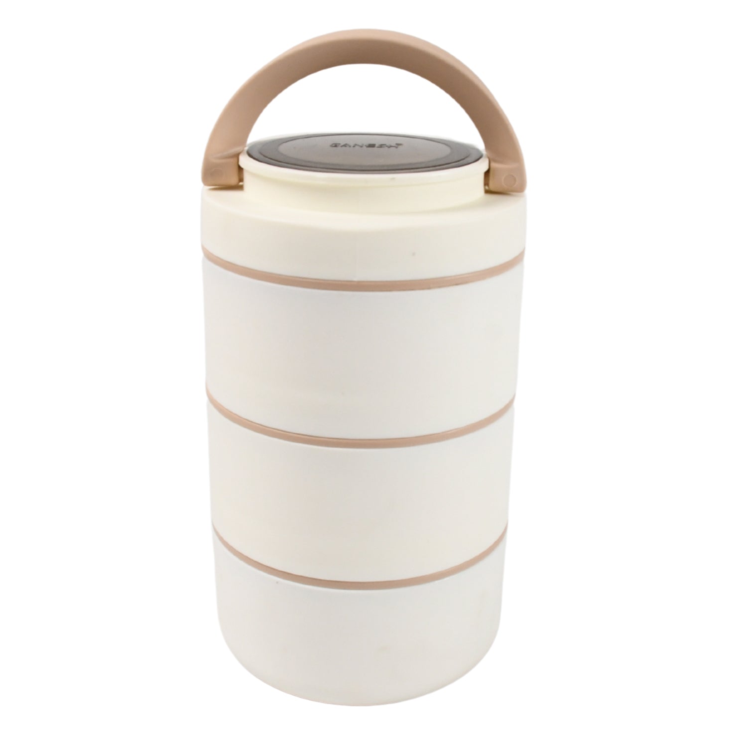 Ganesh Smart Stack 3 Layer Portable Lunch Box Stainless Steel Airtight Leak-Proof Lunch Box for Office, School, Picnic: Color May Vary (3 Layer) - Shopmania Wholesale