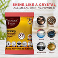 Shining Powder, Cleans and Polishes Copper, Brass, Silver, Aluminum, Iron, and Steel, Removes Tarnish and Oxidation (200 GM) - Shopmania Wholesale